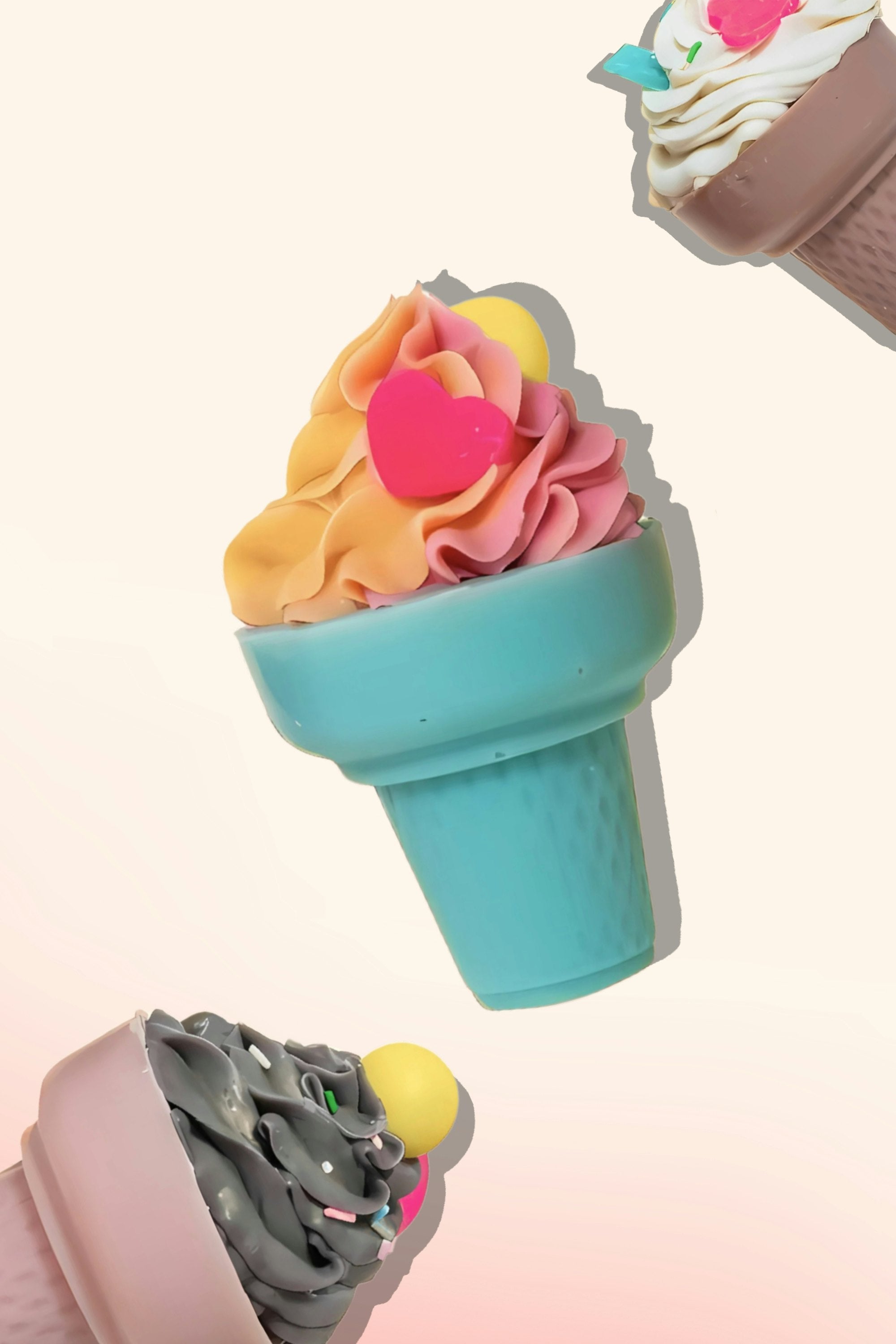 Assorted Funfetti Icecream Cone Soap