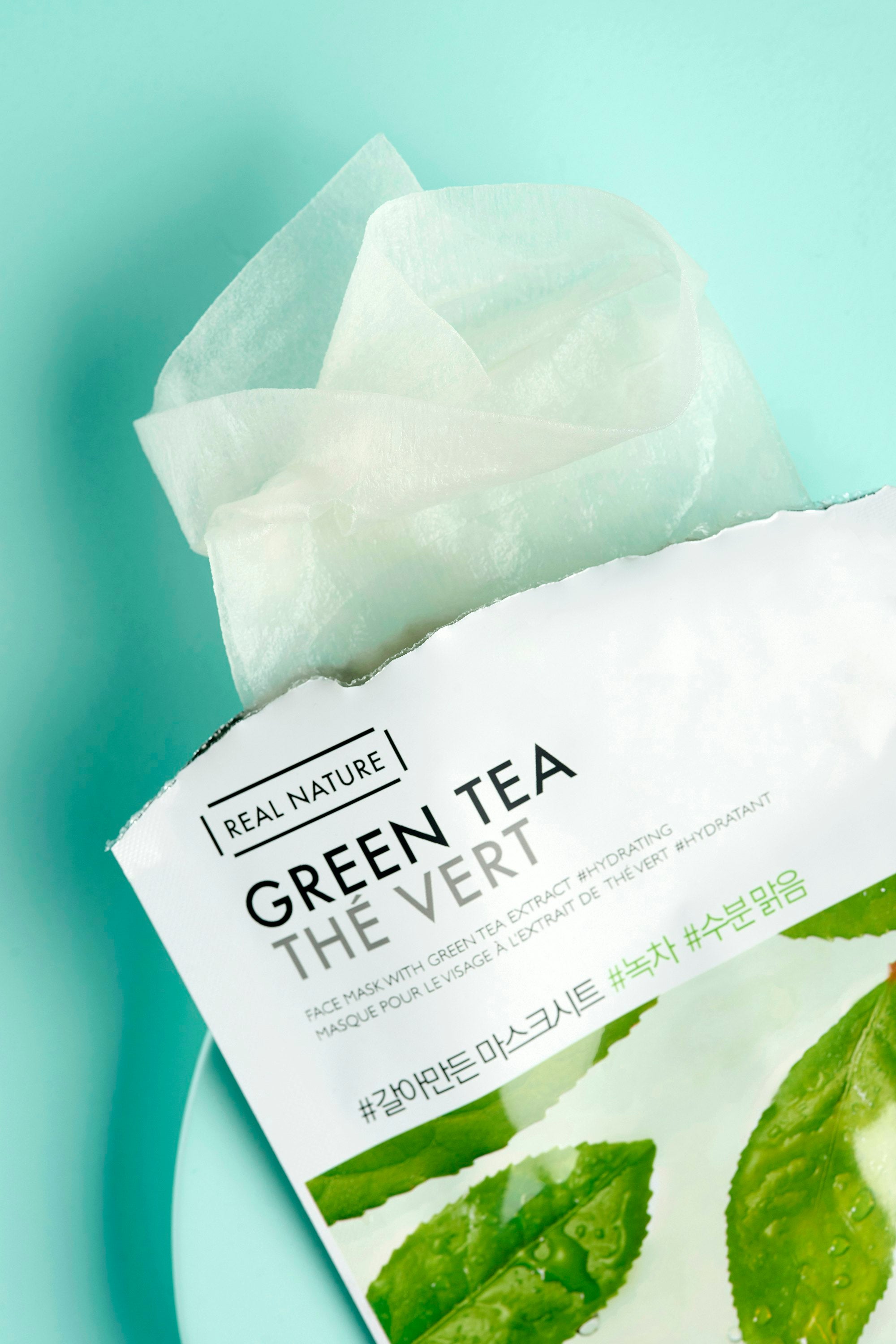 Real Nature Green Tea Face Mask