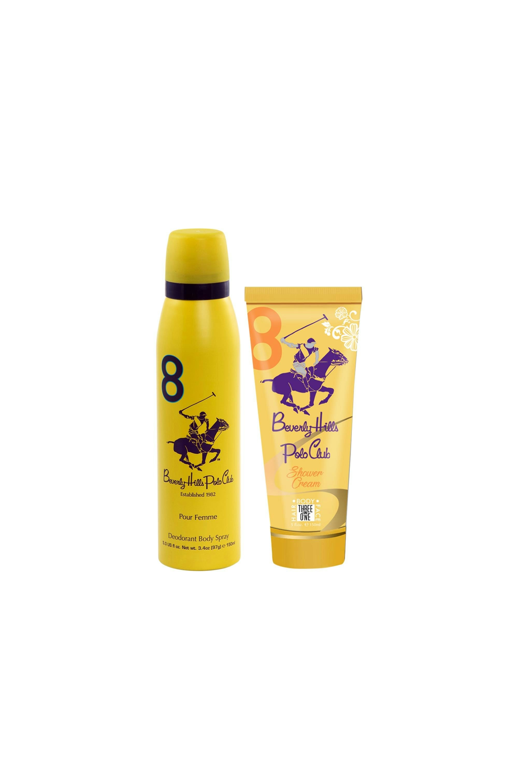 Gift Set No.8 Women's Body Mist 150 mL + Shower Cream 150 mL