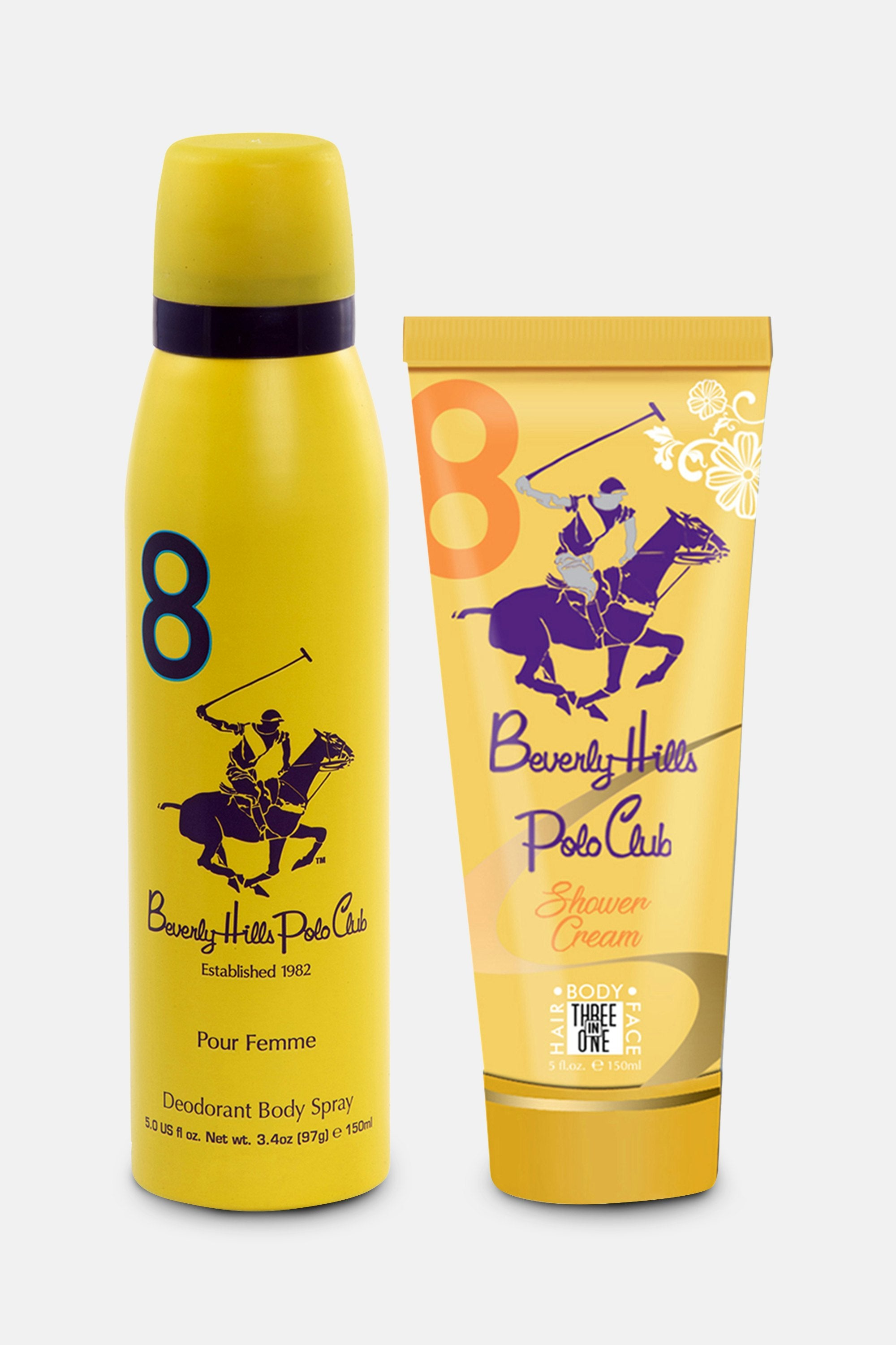 Gift Set No.8 Women's Body Mist 150 mL + Shower Cream 150 mL