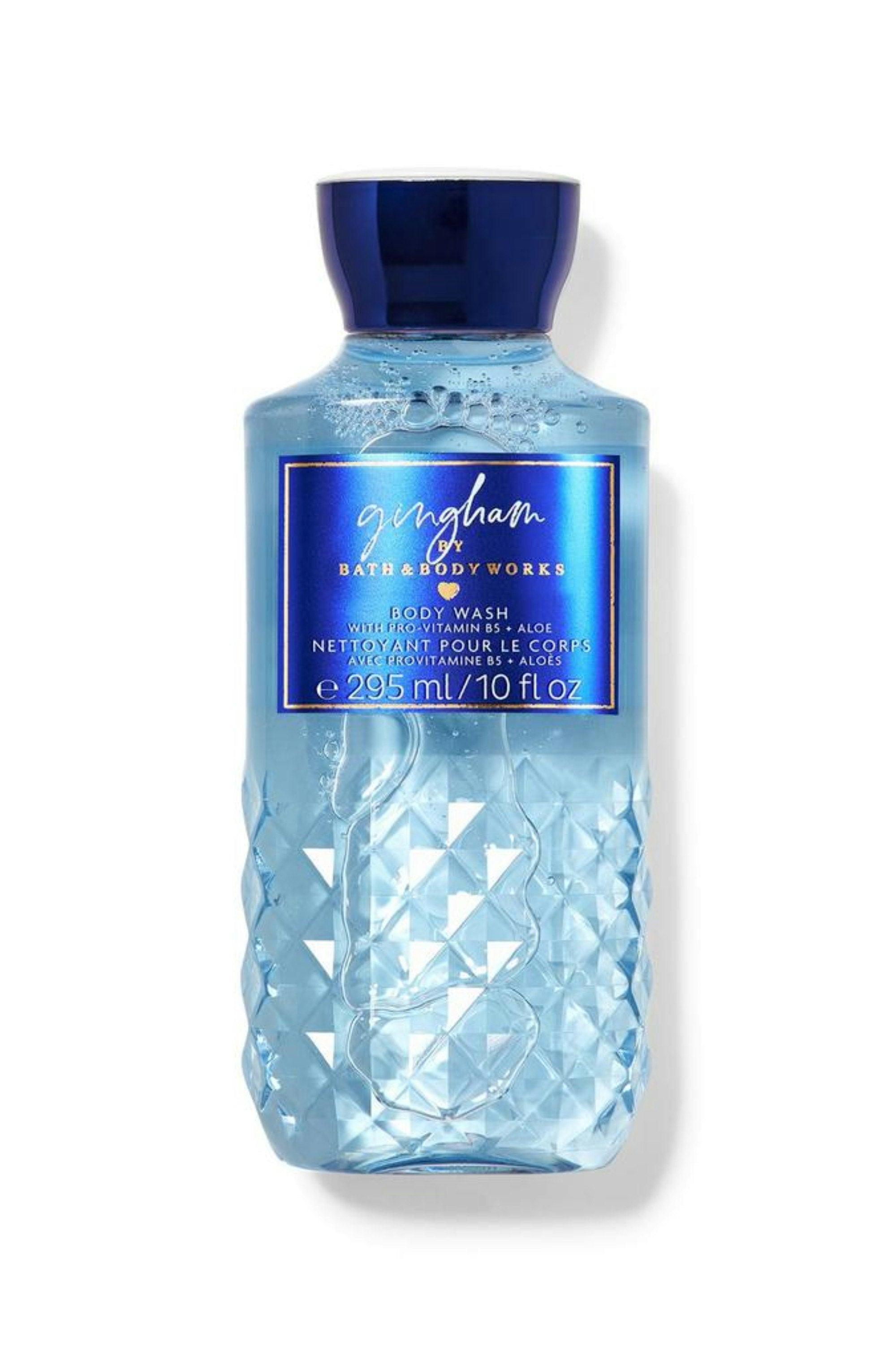 Gingham Blue Shower Gel