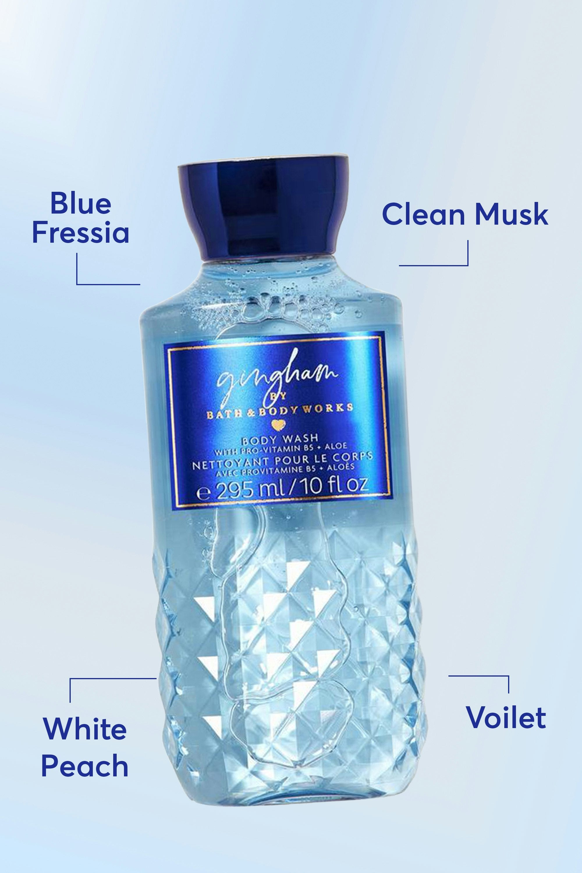 Gingham Blue Shower Gel